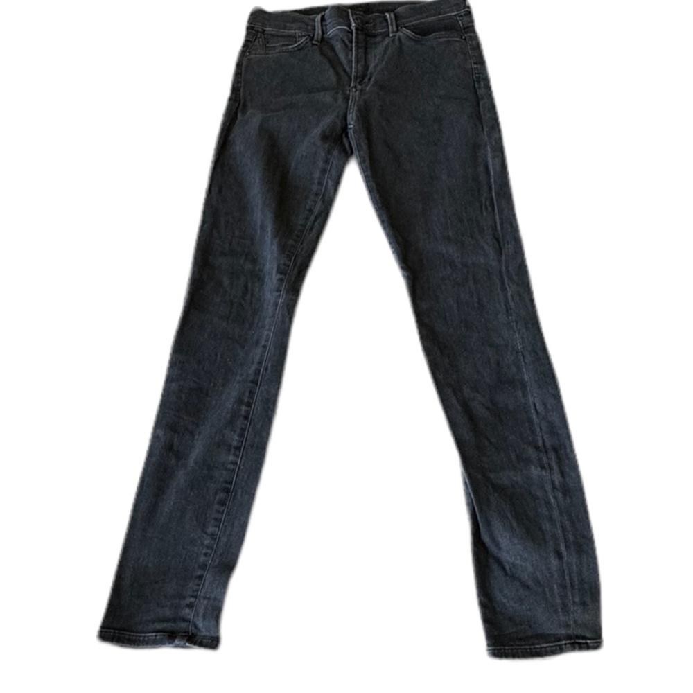Citizens of Humanity Rocket High Rise Skinny Jeans Gray Denim Size 28